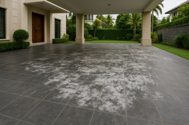 How to Prevent Efflorescence in Your Car Porch Using SpongeFusion